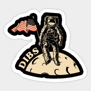 Moon Dibs Sticker